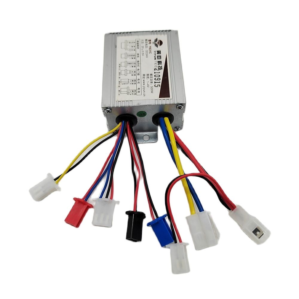 Electric Scooter 500W - ไฟฟ้าจักรยานจักรยานสกู๊ตเตอร์แปรง DC Motor Controller 24V 36V