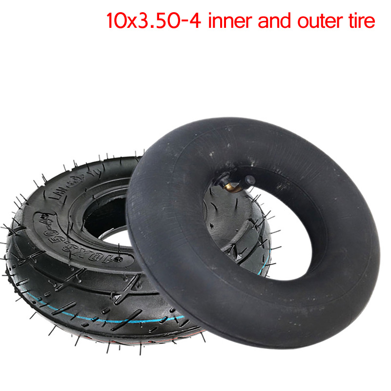 Scooter Tire - ยางนอกสำหรับรถเข็นไฟฟ้า ขนาด 10x3.50-4 หนาเป็นพิเศษ ทนทานต่อการสึกหรอ