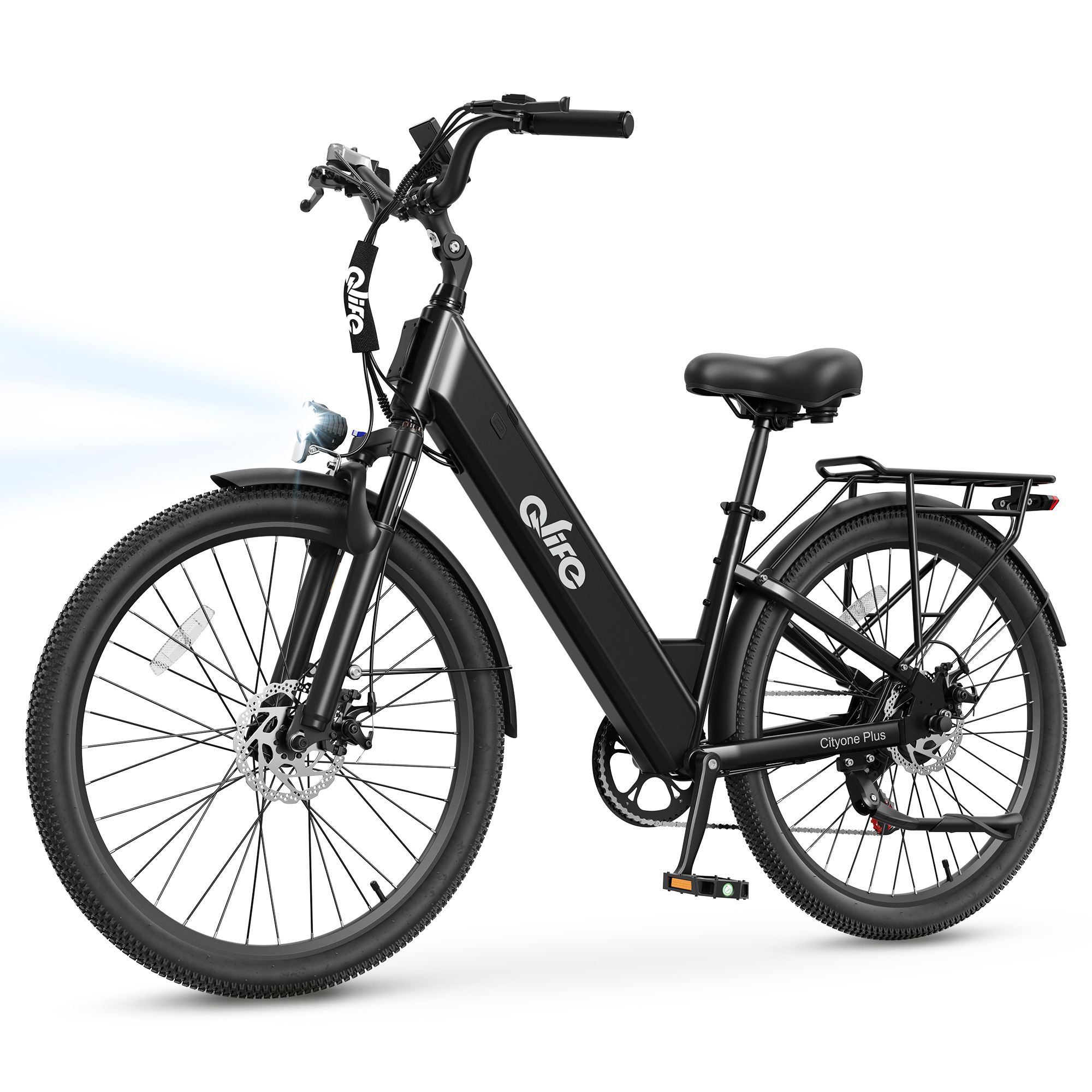 Electric Scooter Adults - คิวไลฟ์ ซิตี้วัน พลัส เอสทีจักรยานไฟฟ้าสำหรับผู้ใหญ่, มอเตอร์กำลังสูงสุด 1500W