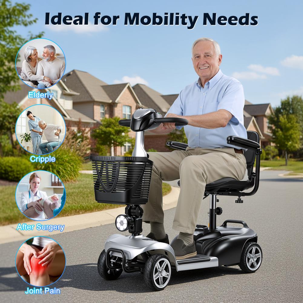 สกู๊ตเตอร์เคลื่อนที่พร้อมไฟ LE - Electric Scooter Adults บทวิจารณ์และราคา
