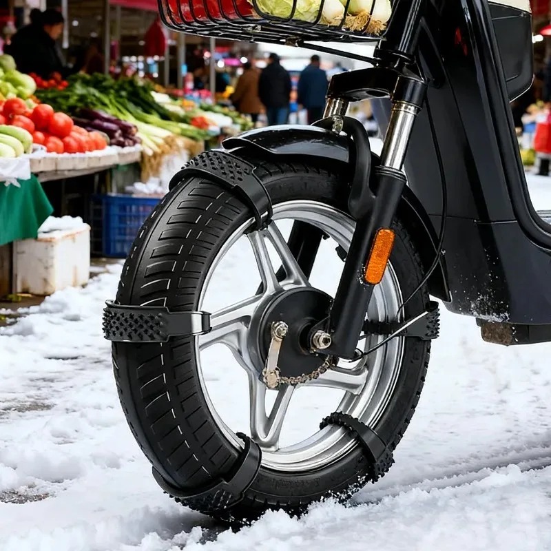 โซ่คล้องล้อรถจักรยานยนต์แบบสาก - Scooter Tire บทวิจารณ์และราคา