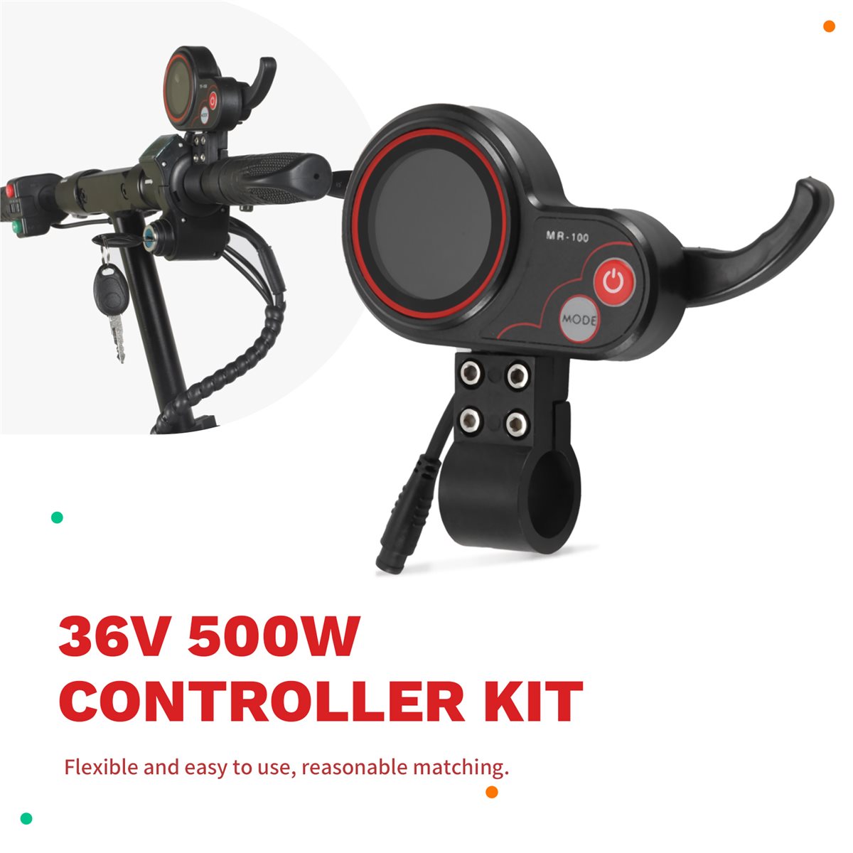 A99X 36V 500W คอนโทรลเลอร์+ MR - Electric Scooter 500W บทวิจารณ์และราคา