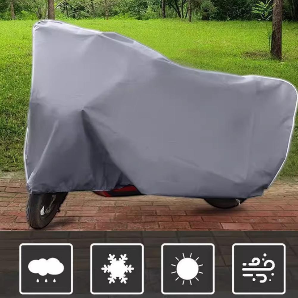 ผ้าคลุมรถจักรยานยนต์กันน้ำกลาง - Electric Scooter Rain Cover บทวิจารณ์และราคา