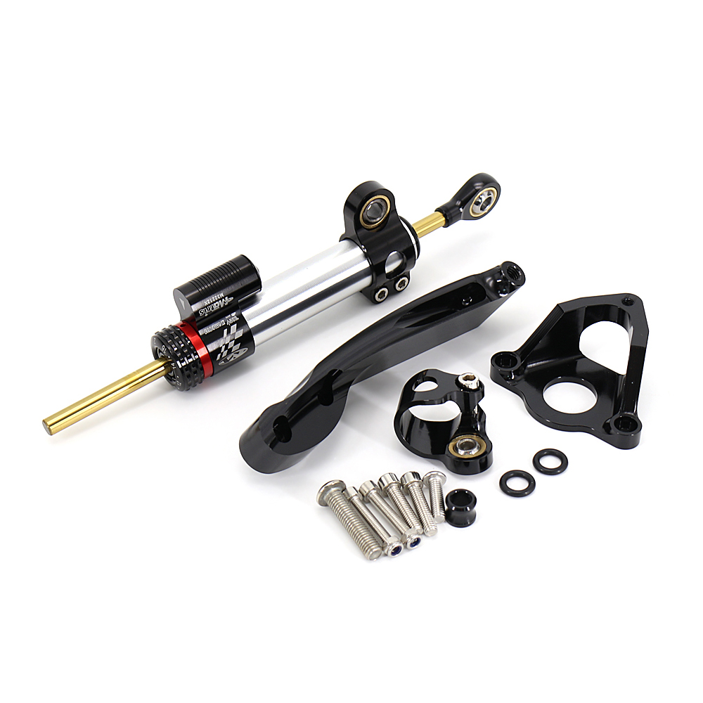 สำหรับฮอนด้า CBR600RR CBR 600  - Steering Damper Stabilizer Kit Cnc บทวิจารณ์และราคา