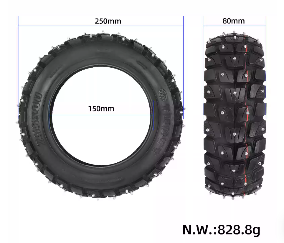 ยางหิมะ STLF T255*80 พร้อมปุ่ม - Scooter Tire บทวิจารณ์และราคา
