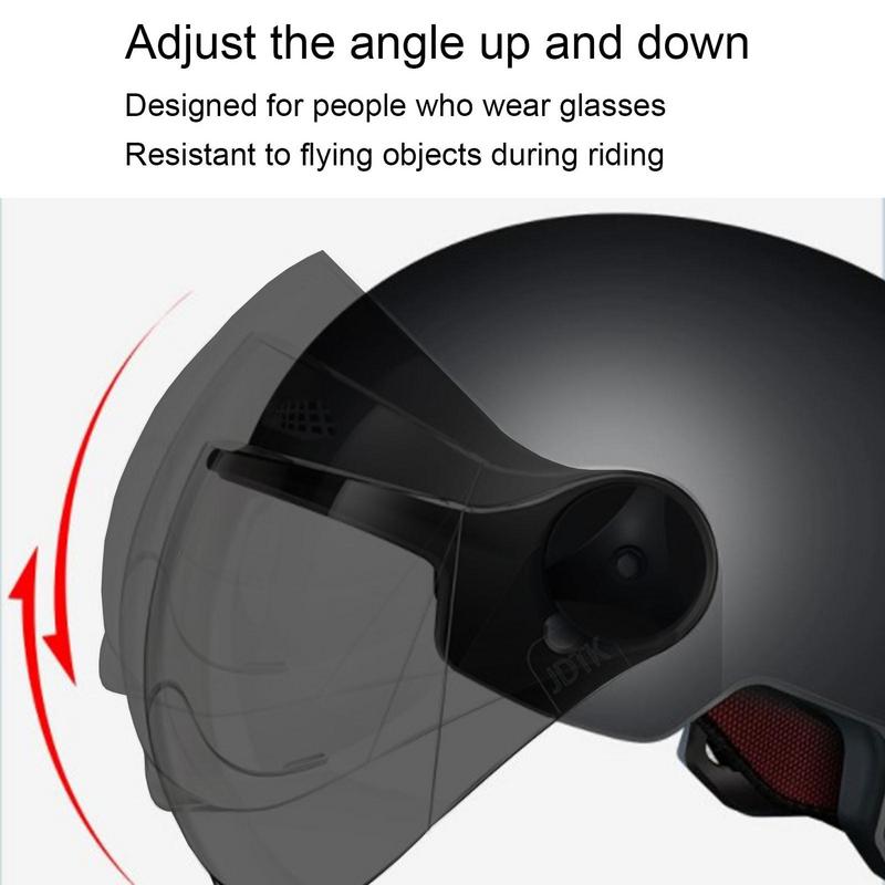 หมวกกันน็อคมอเตอร์ไซค์สไตล์เจ็ - Scooter Helmet Set บทวิจารณ์และราคา