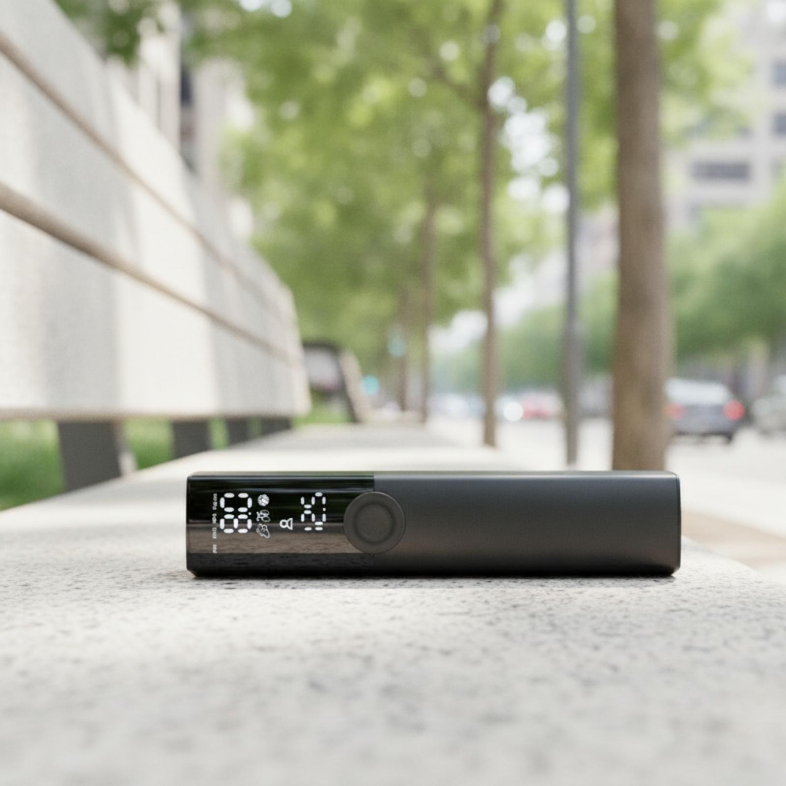 ปั๊มลมจักรยานพกพาขนาดเล็กแบบไฟ - Scooter Tire บทวิจารณ์และราคา
