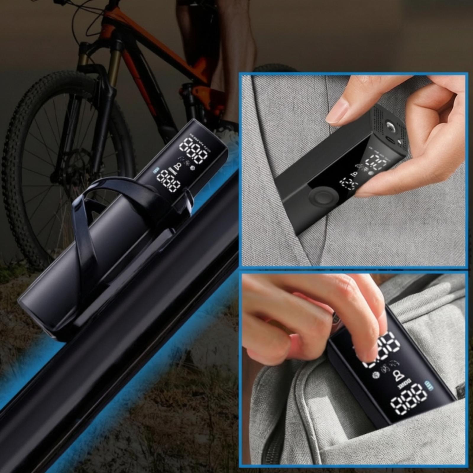 ปั๊มลมจักรยานพกพาขนาดเล็กแบบไฟ - Scooter Tire บทวิจารณ์และราคา