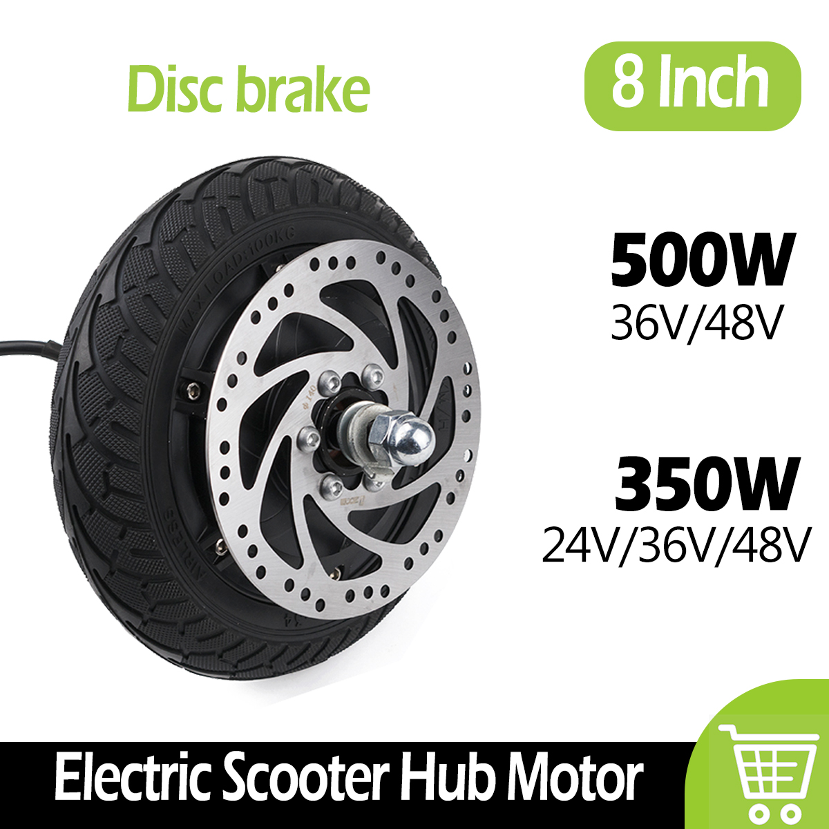 มอเตอร์สกู๊ตเตอร์ไฟฟ้า 8 นิ้ว  - Electric Scooter 500W บทวิจารณ์และราคา
