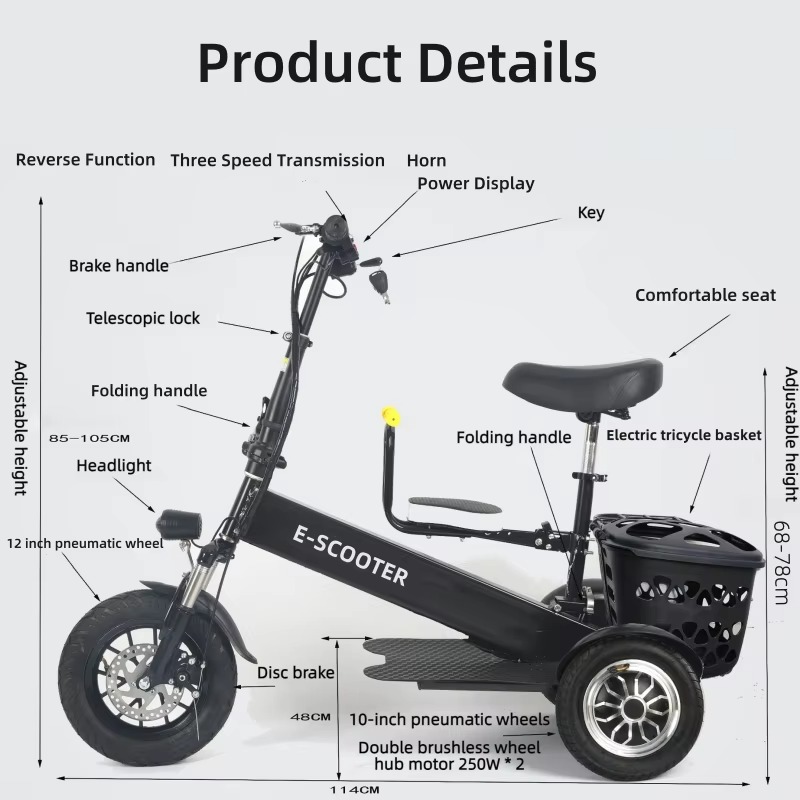 【2026】สกู๊ตเตอร์ไฟฟ้าพับได้ 3  - Electric Scooter Adults บทวิจารณ์และราคา