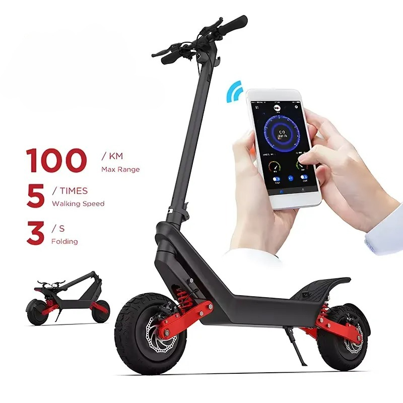 สกู๊ตเตอร์ไฟฟ้า X10 กำลังสูง 2 - Electric Scooter Adults บทวิจารณ์และราคา