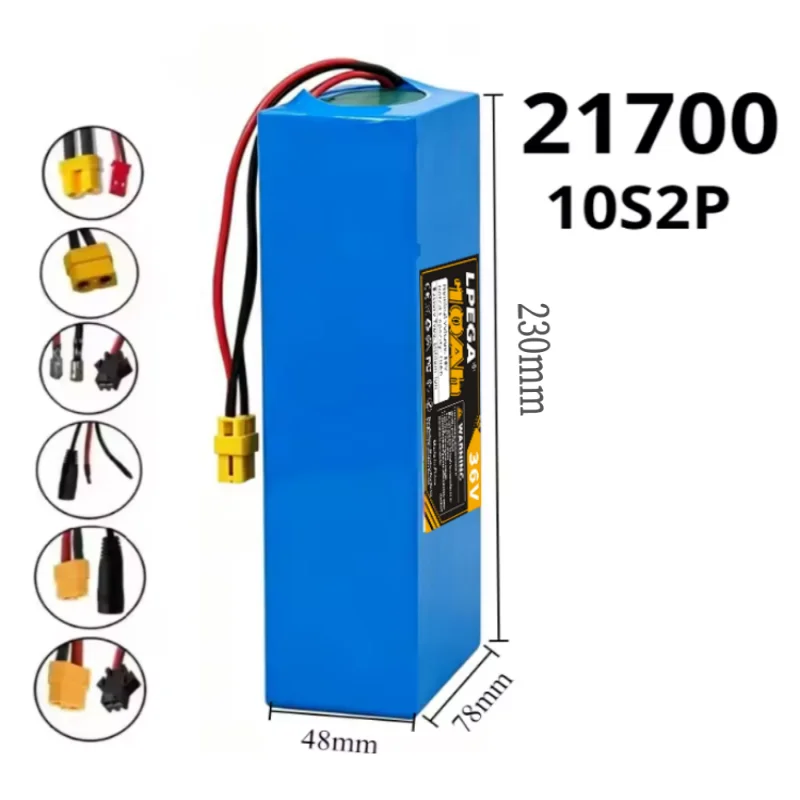 แบตเตอรี่ลิเธียมแบบชุด 10S2P 2 - Electric Scooter 500W บทวิจารณ์และราคา