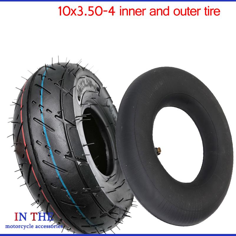 ยางในและยางนอก ขนาด 10x3.50-4  - Scooter Tire บทวิจารณ์และราคา