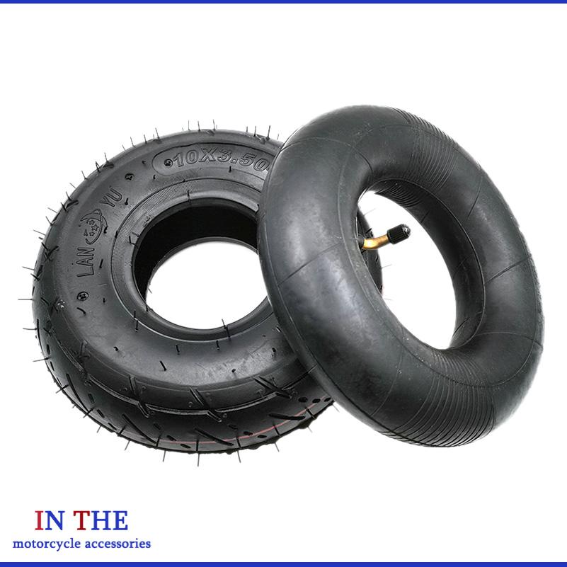 ยางในและยางนอก ขนาด 10x3.50-4  - Scooter Tire บทวิจารณ์และราคา