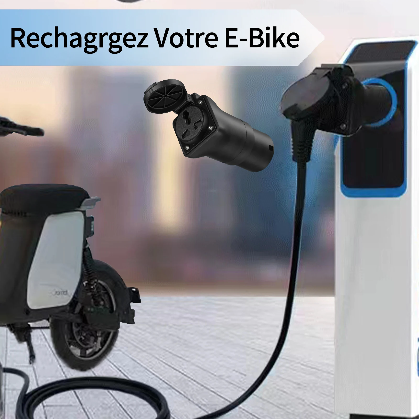 Type2 EV Charger Adapter EVSE  - Electric Scooter Charger บทวิจารณ์และราคา