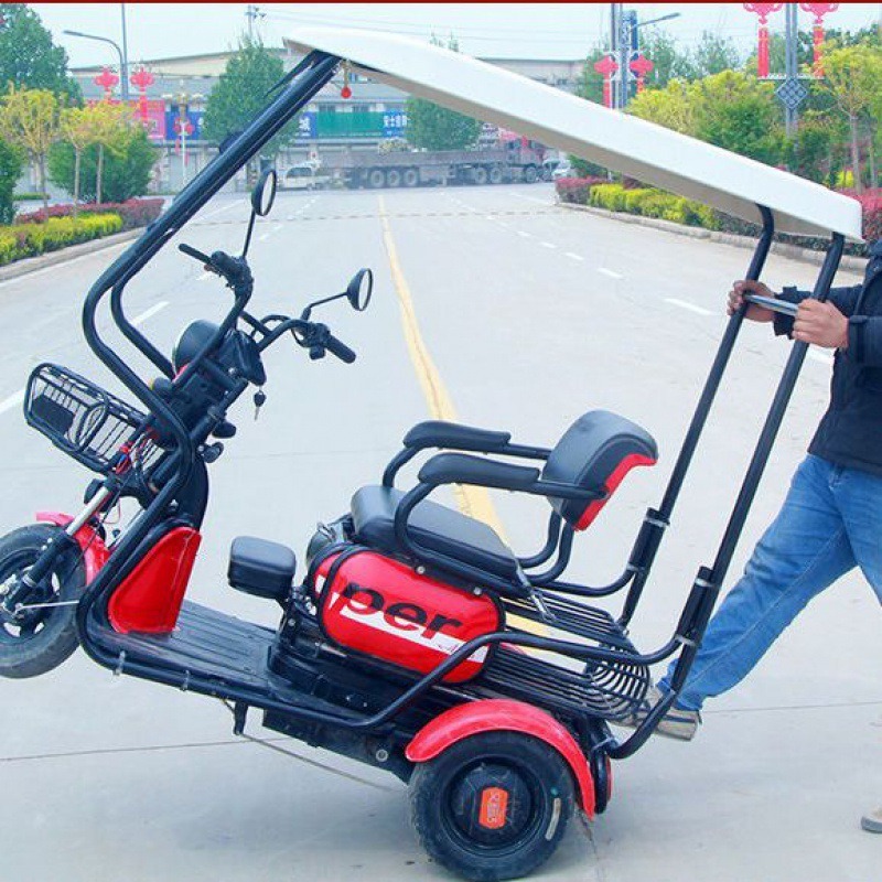 ผ้าคลุมรถมอเตอร์ไซค์ไฟฟ้าแบบสา - Electric Scooter Rain Cover บทวิจารณ์และราคา