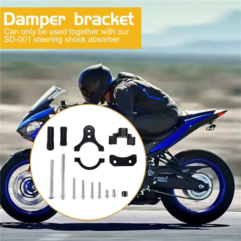 ชุดอุปกรณ์ยึดตัวกันสะเทือนและต - Steering Damper Stabilizer Kit Cnc บทวิจารณ์และราคา