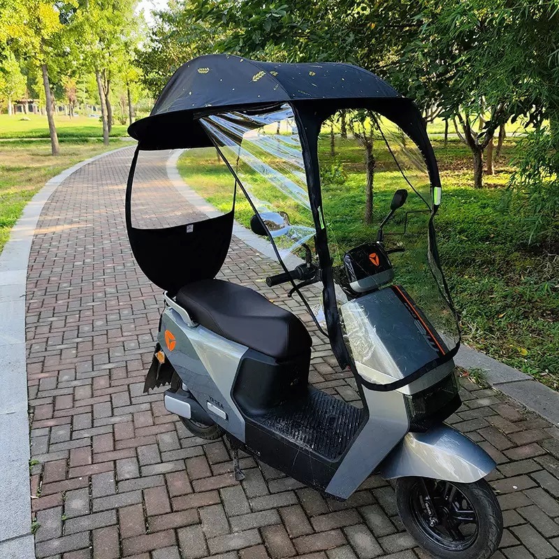 กันลม กันน้ำ ที่บังแดดจักรยานไ - Electric Scooter Rain Cover บทวิจารณ์และราคา