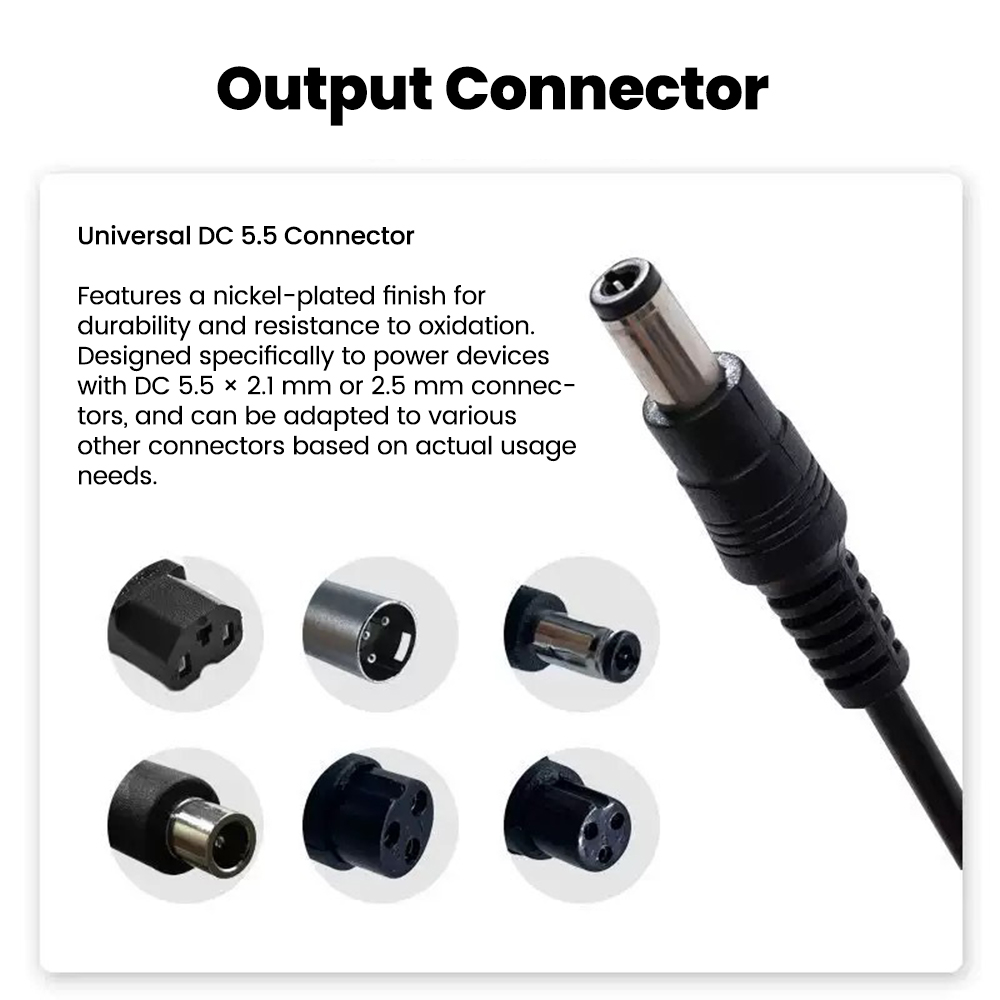 สายแปลงเชื่อมต่อ DC5.5MM เป็น  - Electric Scooter Charger บทวิจารณ์และราคา