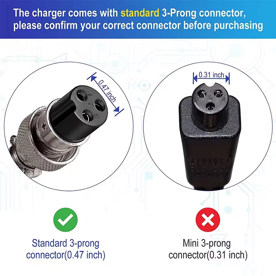AC100-240V พร้อมพัดลม 58.8V 2A - Electric Scooter Charger บทวิจารณ์และราคา
