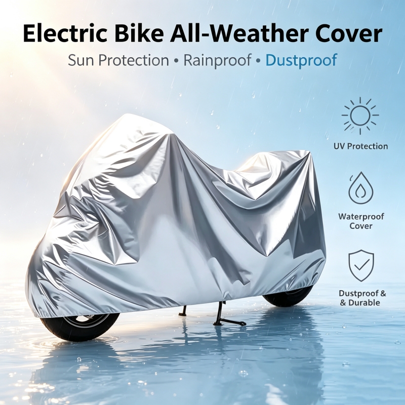 ผ้าคลุมรถจักรยานยนต์กันน้ำแบบอ - Electric Scooter Rain Cover บทวิจารณ์และราคา