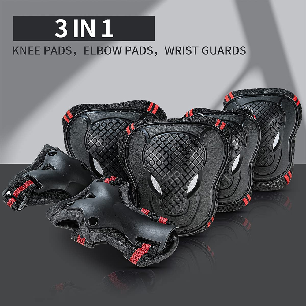 BraceTop 6 ชิ้น/เซ็ตวัยรุ่นและ - Scooter Helmet Set บทวิจารณ์และราคา