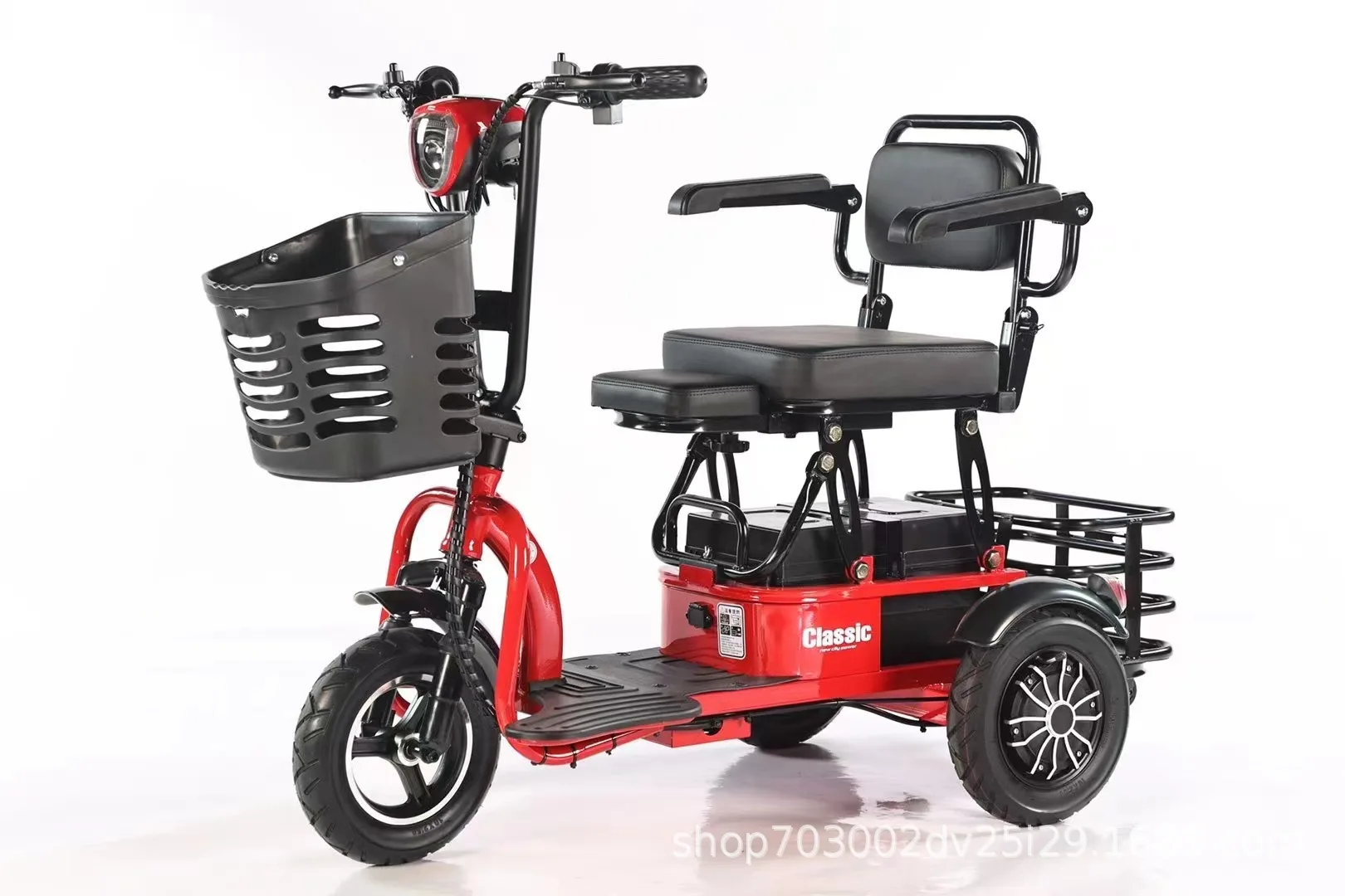 รถสามล้อไฟฟ้าพับได้แบบยูนิเซ็ก - Electric Scooter 500W บทวิจารณ์และราคา