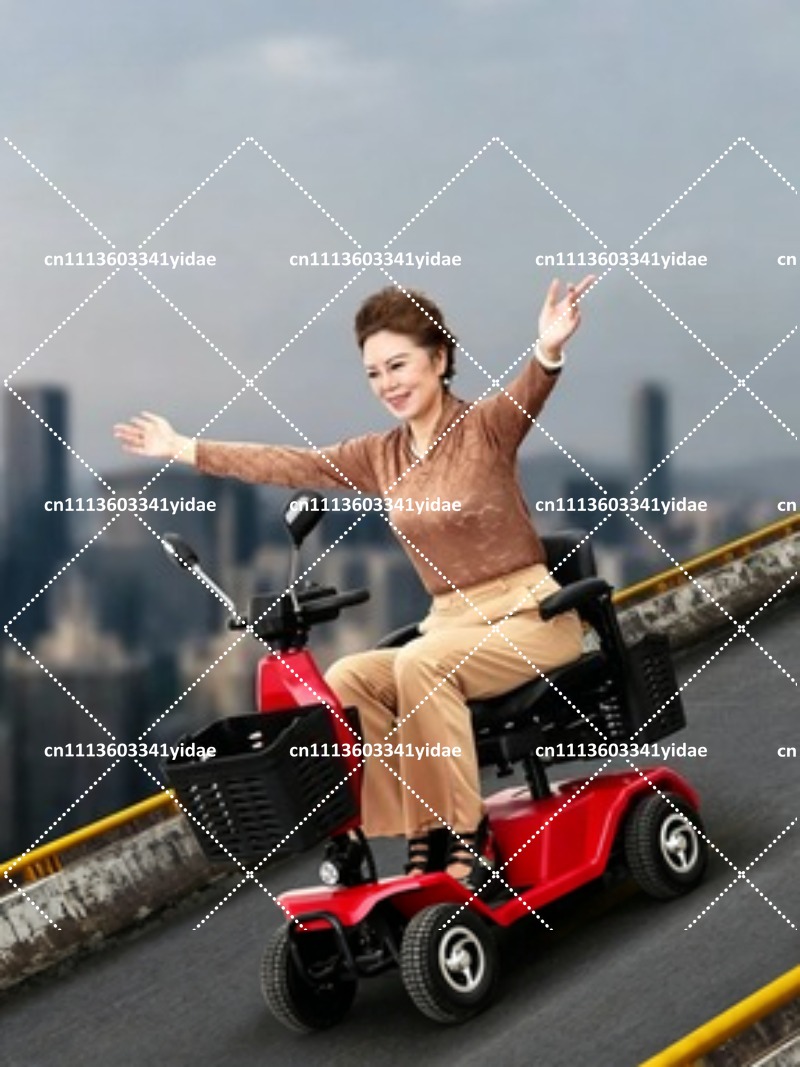 สกู๊ตเตอร์ไฟฟ้าพับได้ 4 ล้อสำห - Electric Scooter Adults บทวิจารณ์และราคา