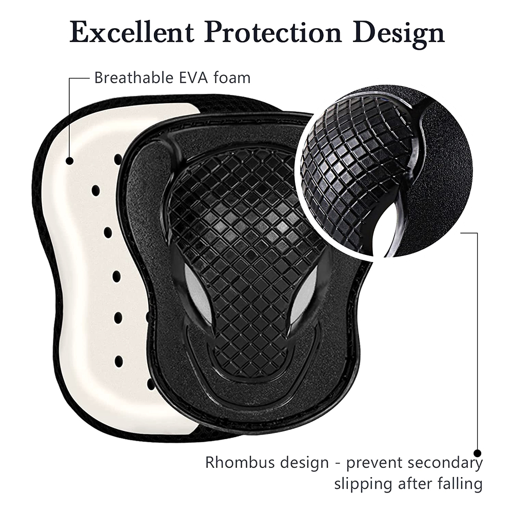 GOMOREON 6 ชิ้น/เซ็ตเด็กความปล - Scooter Helmet Set บทวิจารณ์และราคา