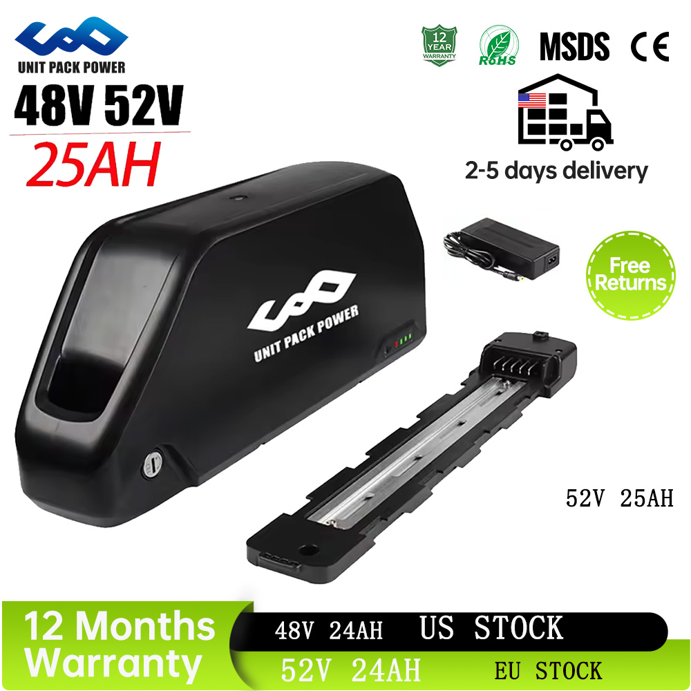 แบตเตอรี่จักรยานไฟฟ้า 52V 25AH - 60V 30Ah 21700 Battery Pack บทวิจารณ์และราคา