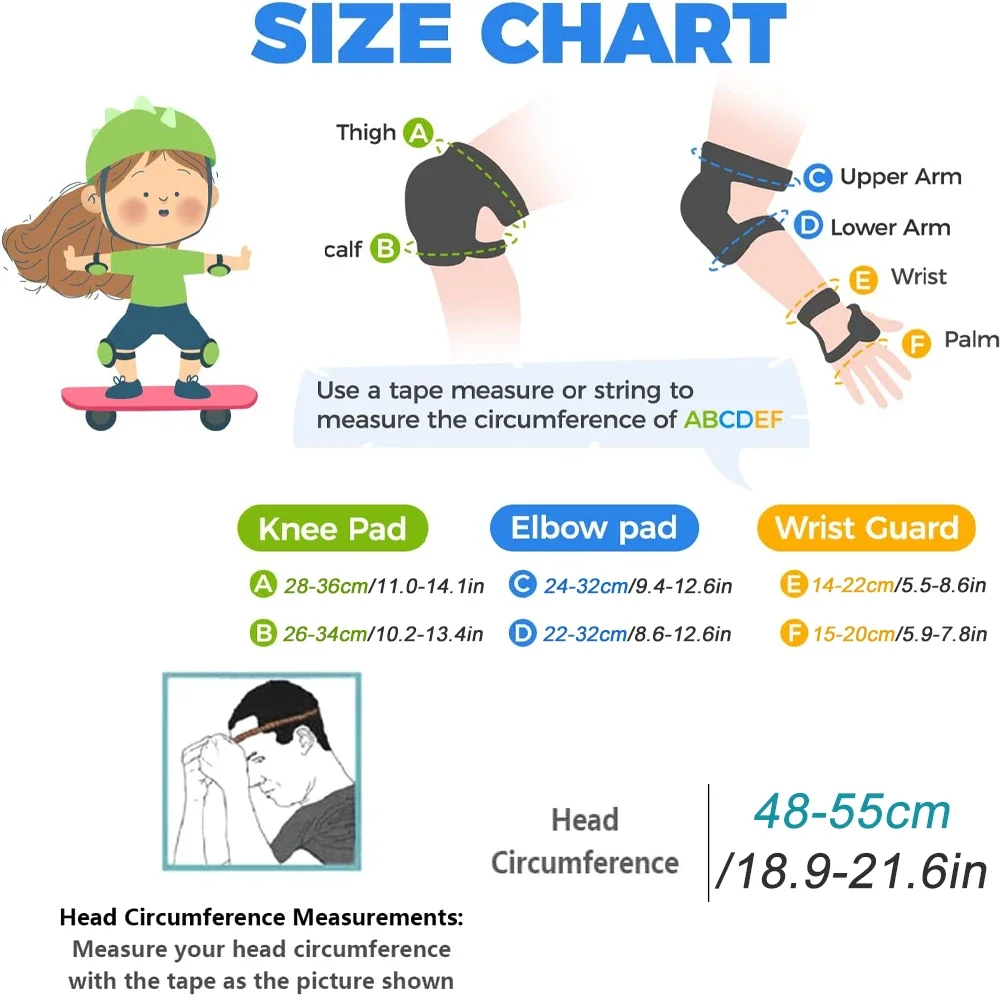 หมวกกันน็อคจักรยานเด็กเข่าข้อศ - Scooter Helmet Set บทวิจารณ์และราคา