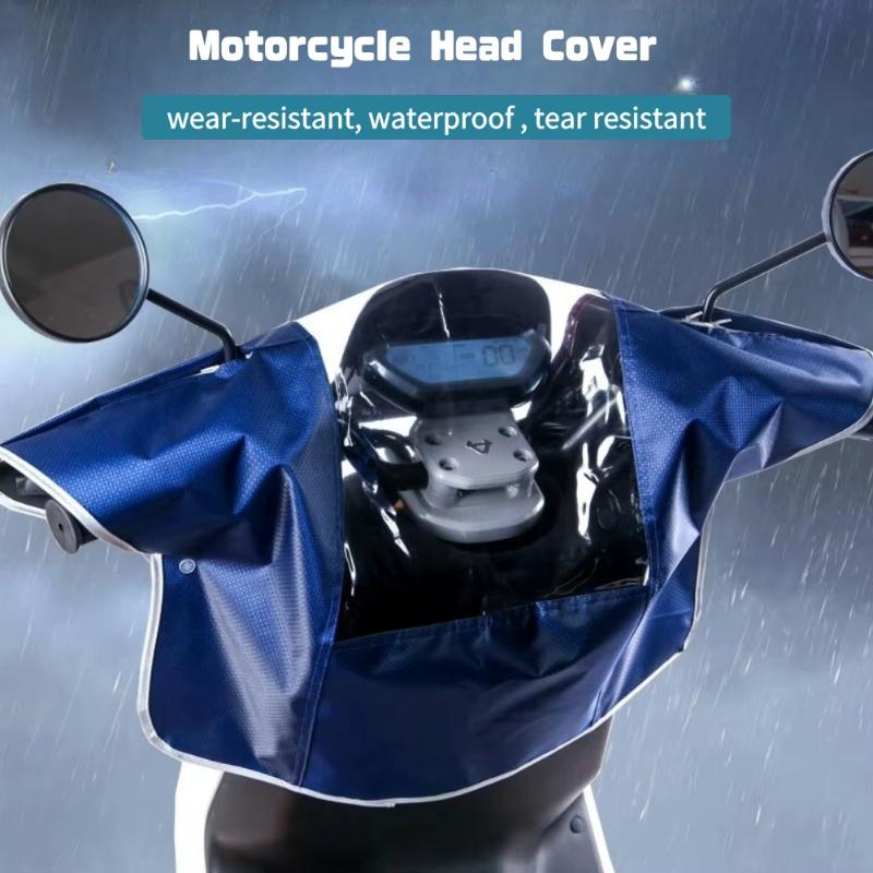 ผ้าคลุมหน้าปัดสกู๊ตเตอร์ไฟฟ้า  - Electric Scooter Rain Cover บทวิจารณ์และราคา