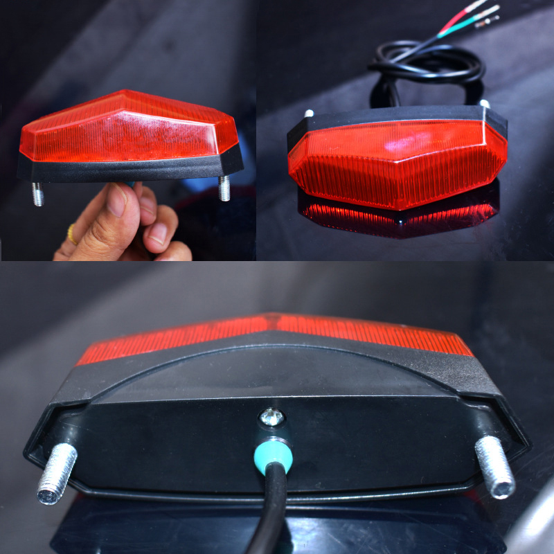 ใหม่ 12V-80V ไฟท้ายจักรยานไฟฟ้ - Electric Scooter บทวิจารณ์และราคา