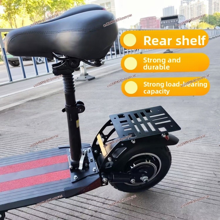 ชั้นวางของด้านหลังสกู๊ตเตอร์ไฟ - Folding Electric Scooter บทวิจารณ์และราคา
