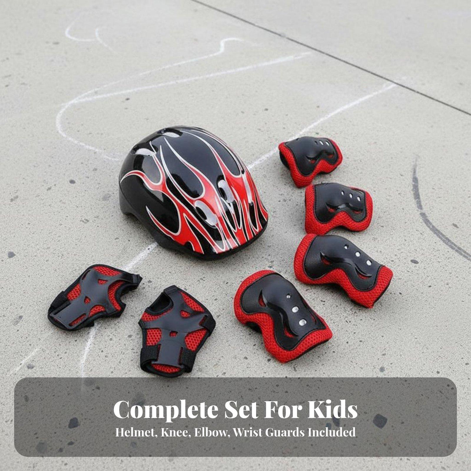 ชุดหมวกกันน็อคและอุปกรณ์ป้องกั - Scooter Helmet Set บทวิจารณ์และราคา