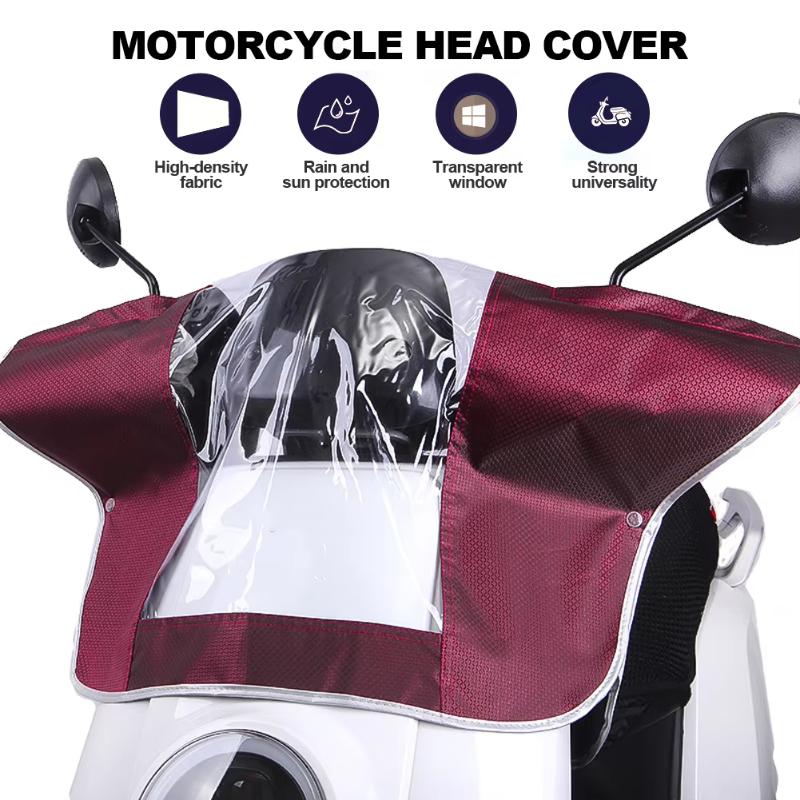 ผ้าคลุมหน้าจอสกู๊ตเตอร์ไฟฟ้าแบ - Electric Scooter Rain Cover บทวิจารณ์และราคา