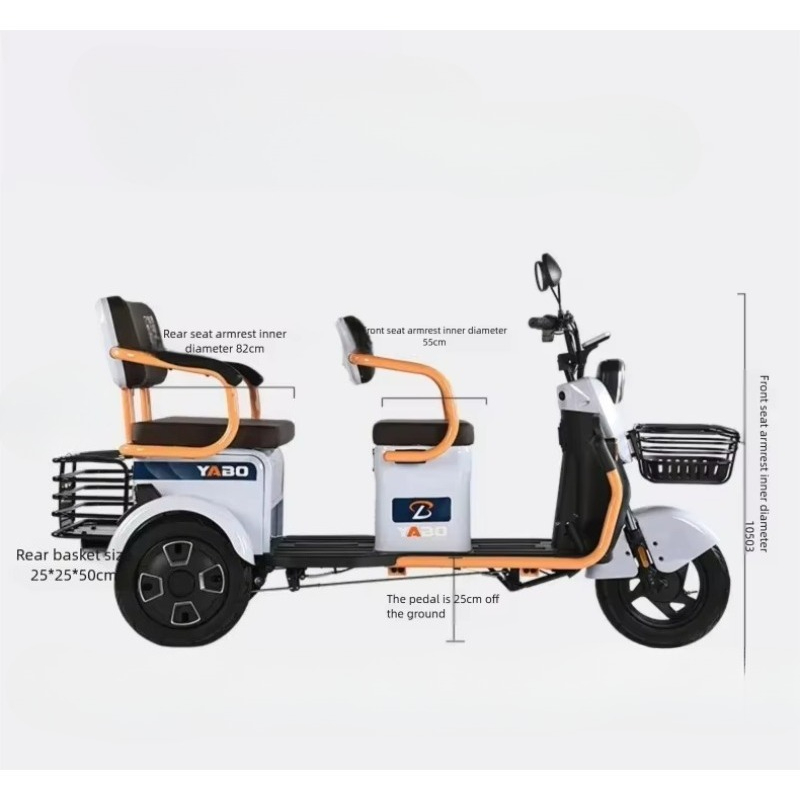 รถสามล้อไฟฟ้า QQW, สกู๊ตเตอร์ส - Electric Scooter Adults บทวิจารณ์และราคา